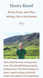 Mobile Screenshot of henryrasof.com